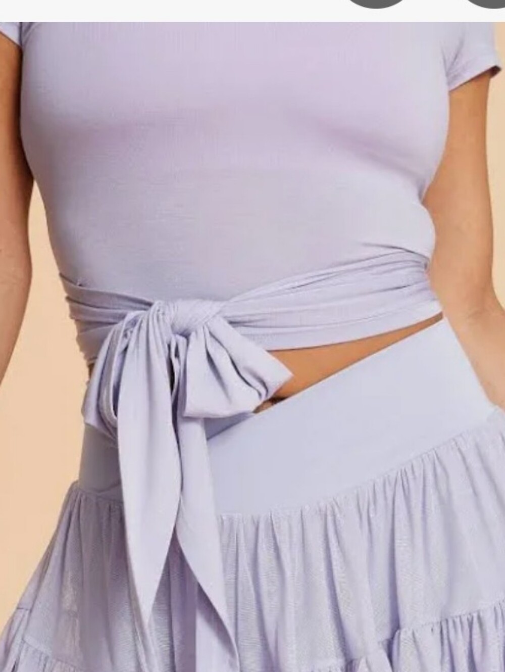 Blogilates Wrap Shirt / Skirt Set - Picture 3 of 4